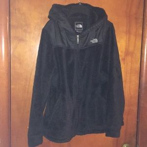 Hooded North Face fleece